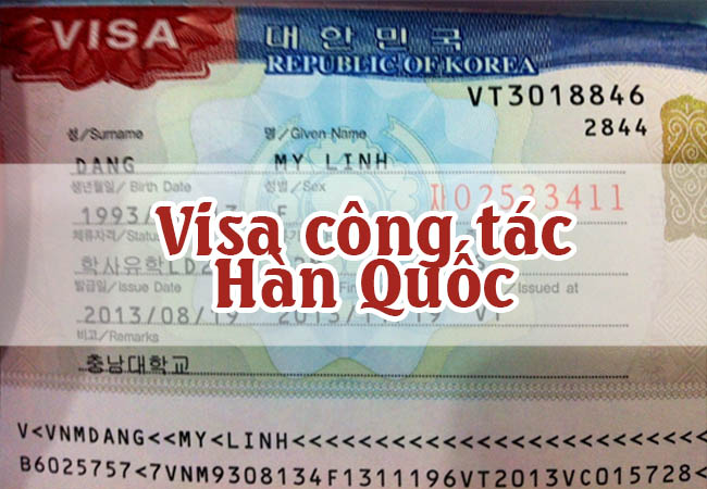 Thời hạn visa công tác Hàn Quốc