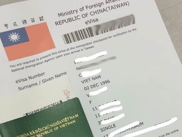 Dịch vụ Visa công tác Đài Loan
