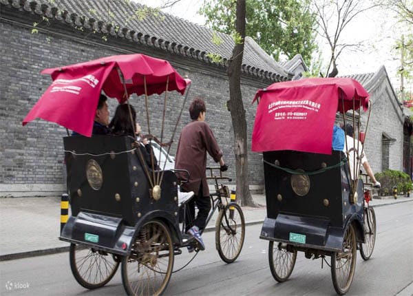 Du lịch Bắc Kinh Trung Quốc bằng xe kéo
