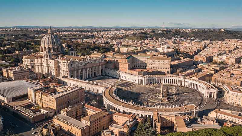 Hình ảnh tòa thánh Vatican nổi tiếng thế giới rất đang để bạn đến du lịch 1 lần trong đời