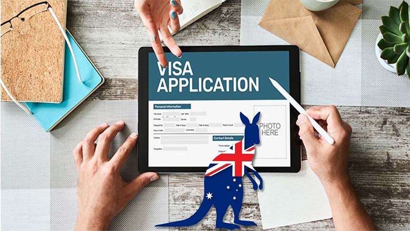 Hình ảnh minh họa điền hồ sơ visa 189 Úc
