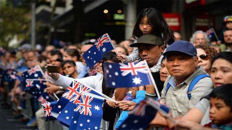 Ngày càng nhiều người nhập cư ở Úc