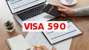 Visa 590 , visa 590 úc , visa 590 giám hộ