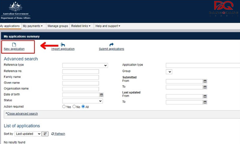 xin visa Úc online