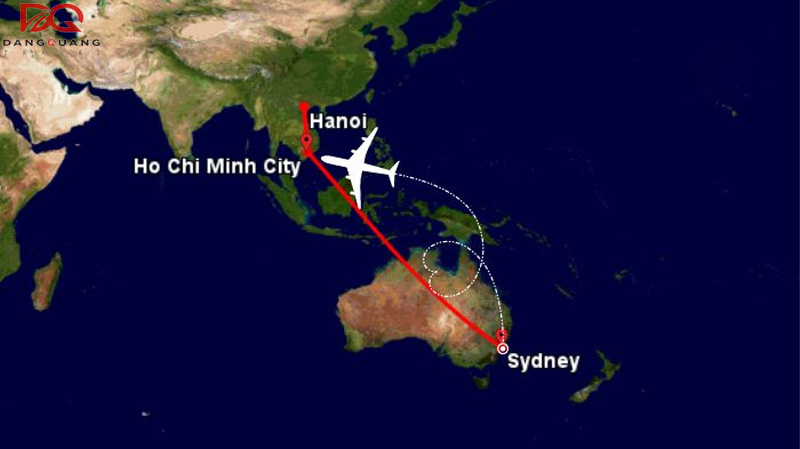 Thông tin các chuyến bay từ Sydney về Việt Nam hôm nay