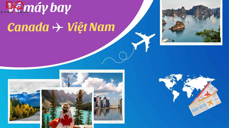 Giá vé máy bay từ Canada về
