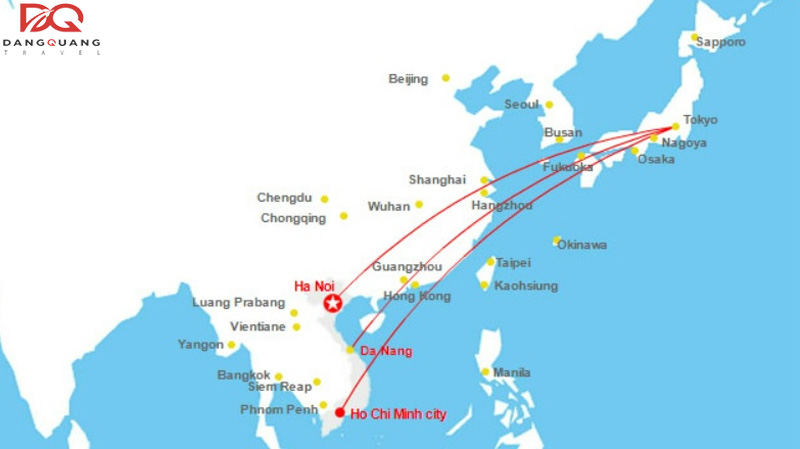 Bay từ nhật về việt nam mấy tiếng? Bao nhiêu lâu hạ cánh? 4 Bay từ nhật về việt nam mấy tiếng? Bao nhiêu lâu hạ cánh?