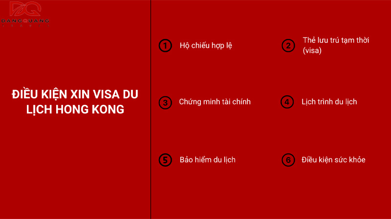Điều kiện, thủ tục và cách xin visa du lịch Hong Kong mới nhất 6 Điều kiện, thủ tục và cách xin visa du lịch Hong Kong mới nhất