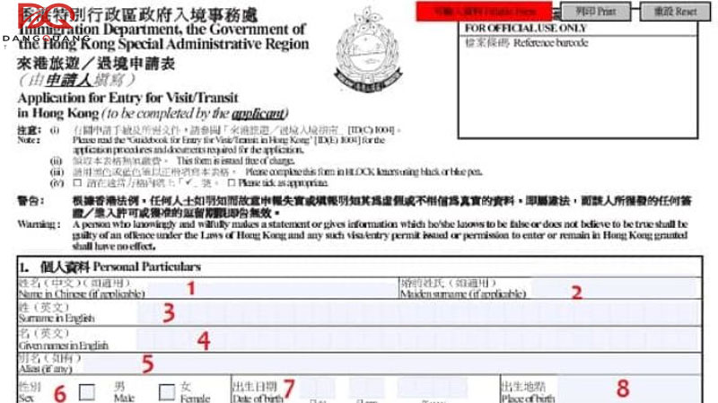 Hướng dẫn cách xin visa du lịch Hong Kong tự túc mới nhất 2026 7 Hướng dẫn cách xin visa du lịch Hong Kong tự túc mới nhất 2026
