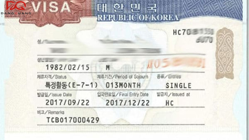 Điều kiện, Thủ tục hồ sơ và chi phí visa E7 Hàn Quốc 2026 7 Điều kiện, Thủ tục hồ sơ và chi phí visa E7 Hàn Quốc 2026